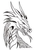 You are viewing some chinese dragon head sketch templates click on a template to sketch over it and color it in and share with your family and friends. Dragon coloring pages | Free Coloring Pages