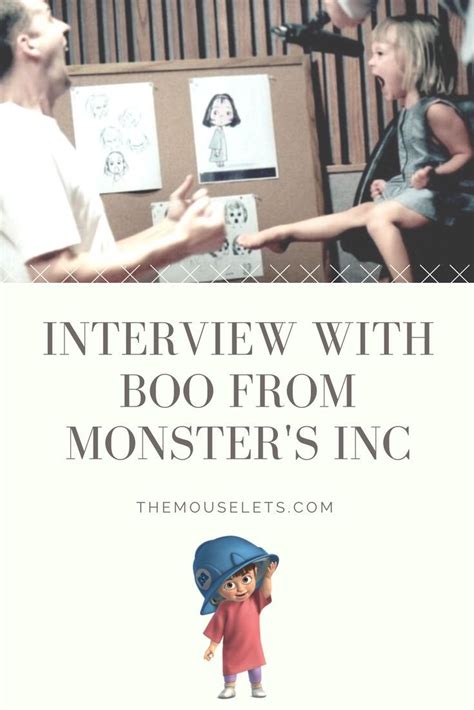 Once you name it, you start getting attached to it. Interview with Mary Gibbs - Boo from Monsters Inc ...
