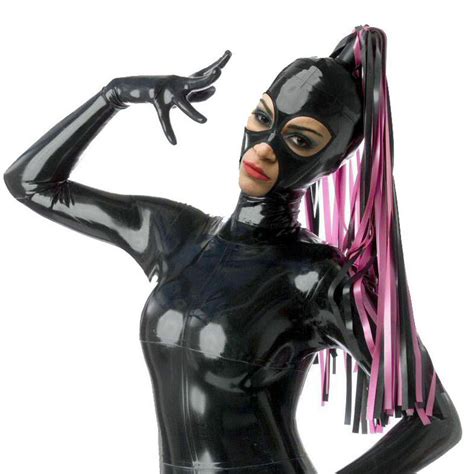 Black Full Body Latex Catsuit For Women Rubber One Piece Plus Size Sexy