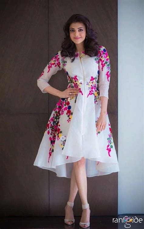 Kajal Aggarwal Looking Awesome Beautiful Stylish Dresses For Girls