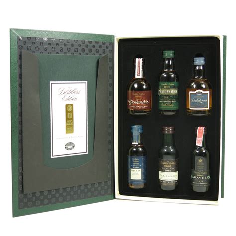 Distillers Edition Classic Malts Selection 6 X 5cl Whisky Auctioneer