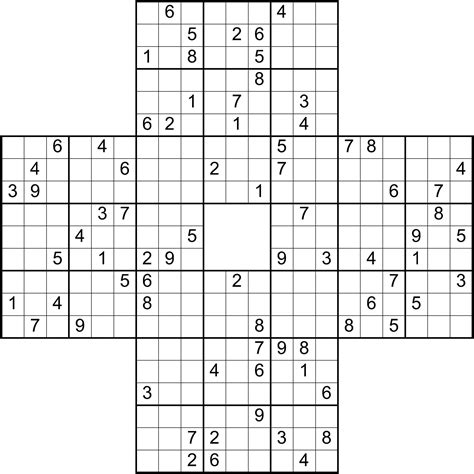 Types Of Sudoku Printable Sudoku Printable