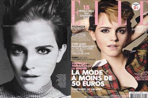 Montagues And Capulets Emma Watson Elle France September 2011