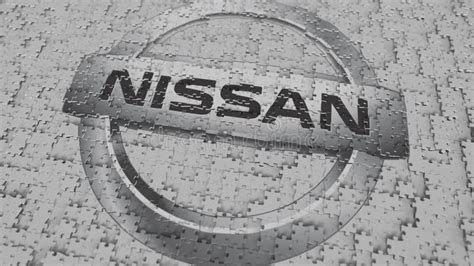 Logo Nissan Fotograf A Editorial Ilustraci N De Color