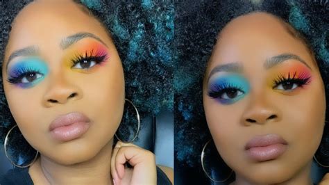 Bright Colorful Makeup Tutorial Youtube