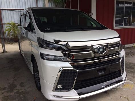 Buy used toyota vellfire at used car exporter in japan centers. Toyota Vellfire 2017 2.5 in Selangor Automatic MPV White ...