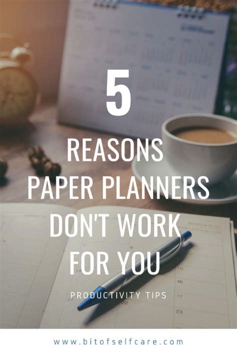 A Simple Truth Why Paper Planners Are Not For Everyone