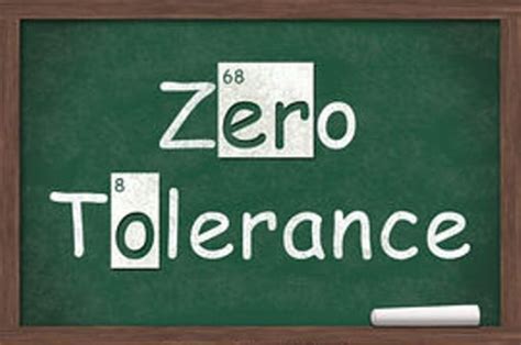 Zero Tolerance Policy Royalty Education