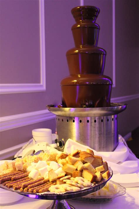 A Chocolate Fountain Always Creates Excitement For All Your Guests