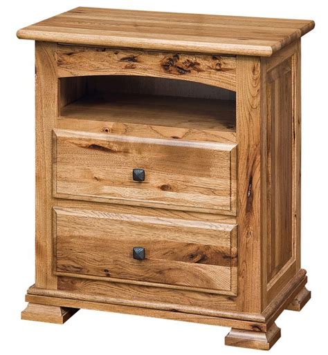 Hardwood bedroom furniture works in smaller guest rooms, too. Havenridge Solid Hardwood Night Stands | Amish Nightstands ...