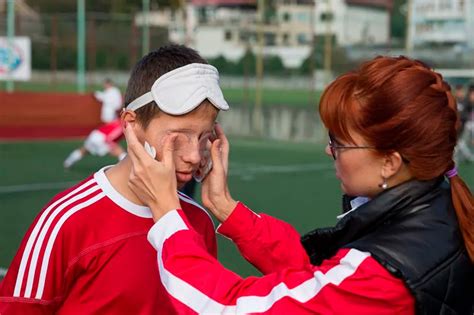Футбол для слепых и незрячих в России особенности игры FOOTBOLNO RU