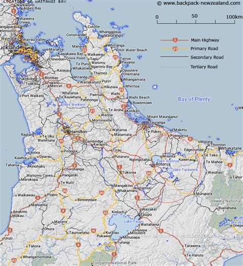 Where Is Waitangi Bay Map New Zealand Maps
