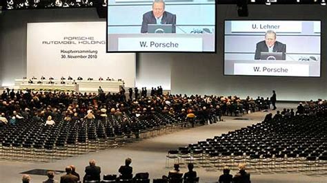 Porsche Hauptversammlung Aktionäre billigen Kapitalerhöhung Wirtschaft