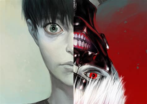 Anime Series Tokyo Ghoul Mask Eyes Open Face Boy Wallpapers Hd Desktop And Mobile
