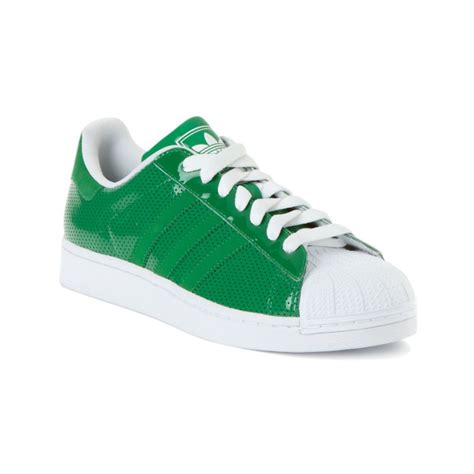 Adidas Originals Superstar Sneakers In Green For Men Fairwayfairway