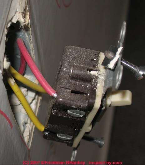 Coalr Coalr Cu Al Or Al Cu Marked Electrical Outlets And Switches With