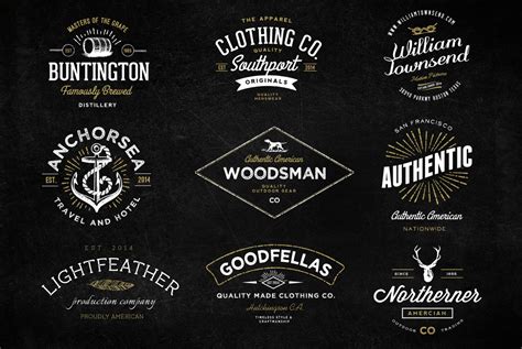 I Will Create Professional Vintage Retro Logo Or Badge For 5 Seoclerks