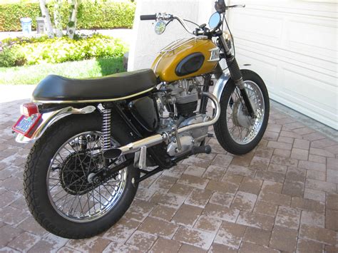 1965 Triumph Tr6sc Motorcycle Vintage Classic And Rare