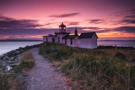 Sunset Lighthouse Stock Image Image Of Coastal Abstract 26056901