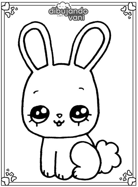 Obtener Como Dibujar Y Colorear Un Conejo Kawaii Ahora Dibujos Para