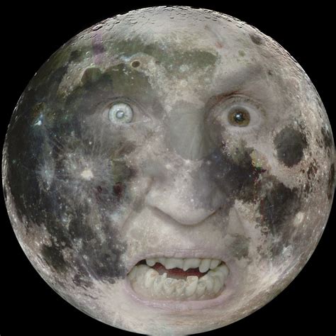 Scary Moon Face 1 By Skinsvideos21 On Deviantart