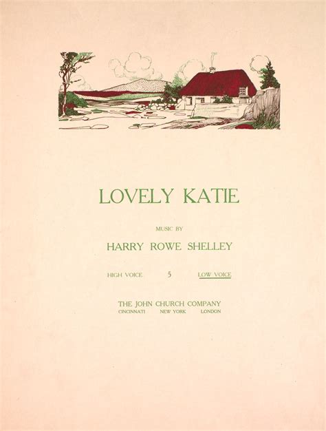 153102 Lovely Katie An Irish Ballad Levy Music Collection