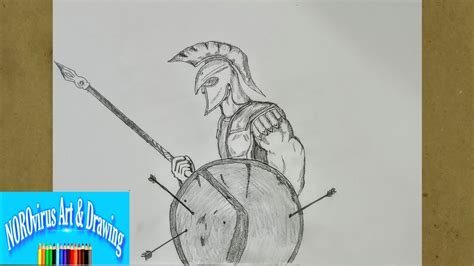 How To Draw The Fighter Warrior Battler Pencil Sketch New 2020