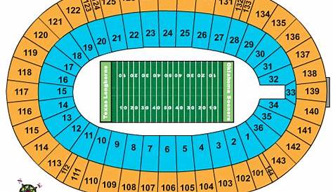 Ou Vs Texas Cotton Bowl Seating Chart