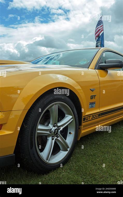 Ford Mustang Gt300 Woodvale Rally 2013 Stock Photo Alamy