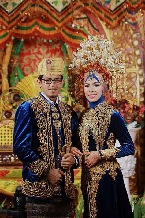 Baju Pengantin Adat Padang Hijab Desain Gaun Pengantin Pesta Dan Kondangan