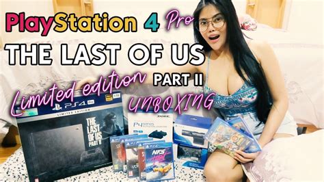 Playstation 4 Pro Limited Edition The Last Of Us Part Ii Unboxing Cari Mainan Baru Episode 2