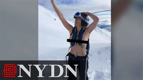 Chelsea Handler Shares Topless Photo From Holiday Ski Trip Youtube