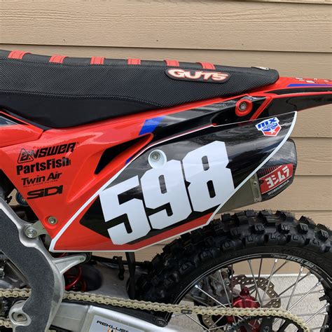 The bike corners so easily and intuitively. Zane598 2019 CRF250R Race Bike - Zane_Urek's Bike Check ...