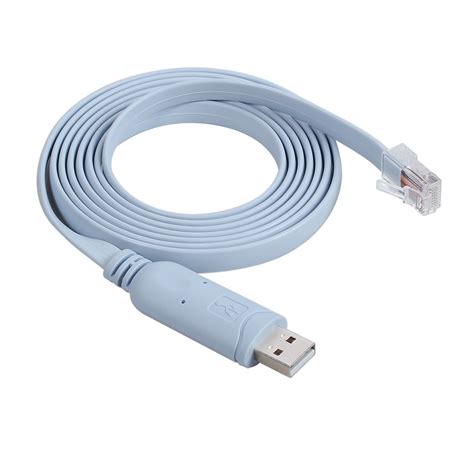 Usb To Rs232 Serial To Rj45 Cat5 Console Adapter Cable For Cisco