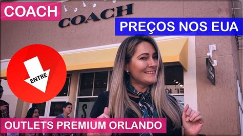 Coach Orlando Premium Outlets Com Preços No Viajar Muda Tudo Youtube