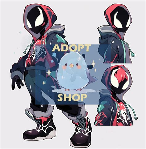 Symbiote Chibi Spiderverse Adopt Open By Adoptpopshop On Deviantart