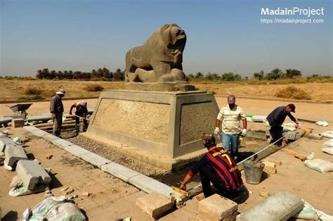 Lion Of Babylon Statue Madain Project En