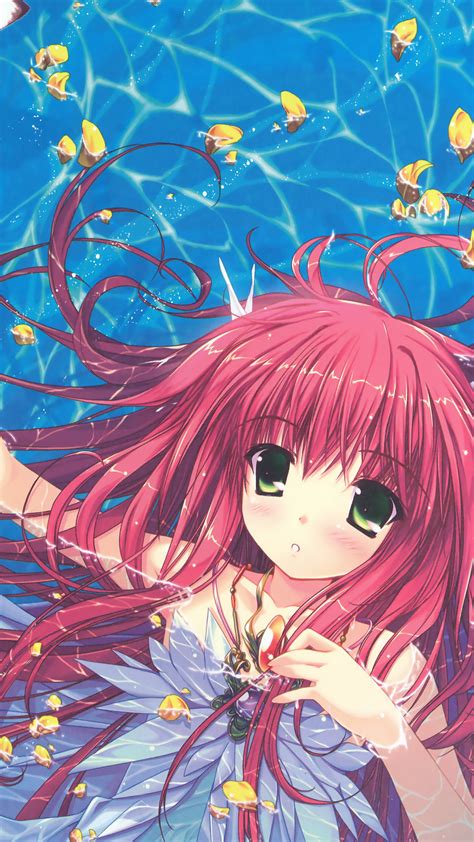 Iphone Wallpaper Ao17 Water Anime Swimming