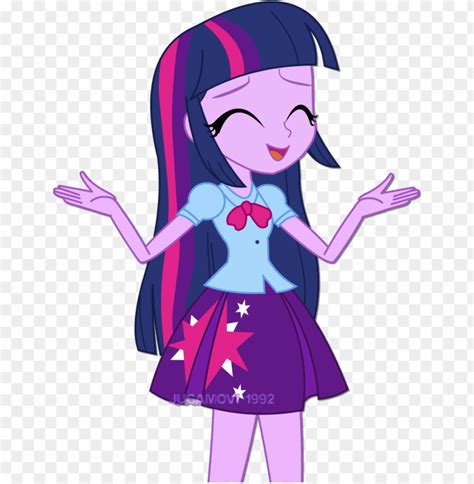 Free Download Hd Png Twilight Sparkle Closed Eyes Equestria Girls Png
