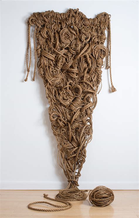 Unique Rope Sculptures Susan Beallor Snyder