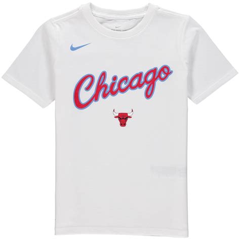 Nike Chicago Bulls Youth White City Edition Essential Team Performance