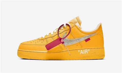 Off White™ X Nike Air Force 1 University Gold First Rumored Look