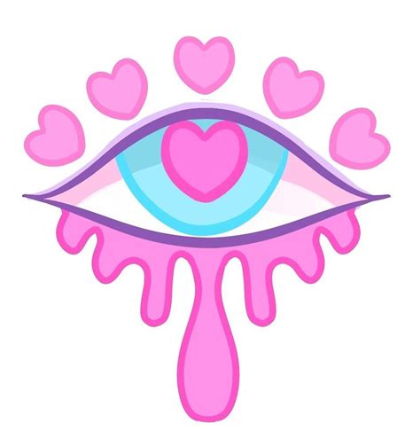 Heart Eyes By Rileyomalley Redbubble Heart Eyes Eyes Pink