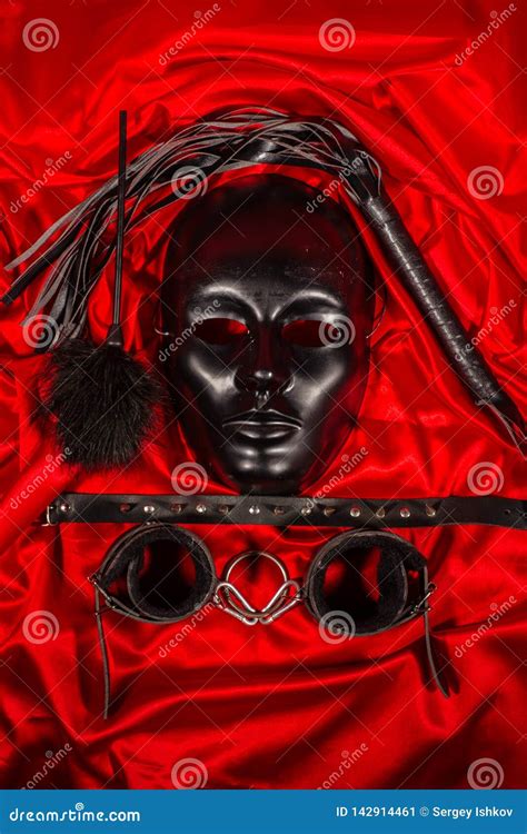 Bondage Kinky Adult Sex Games Kink And Bdsm Lifestyle Concept Stock Image Image Of Blindfold