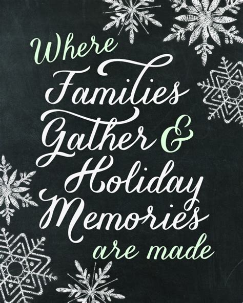 Remodelaholic Holiday Memories Chalkboard Printable