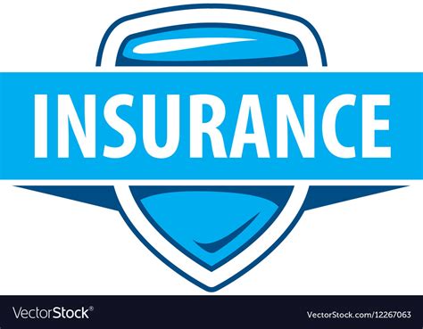 Logo Template For An Insurance Company Royalty Free Vector
