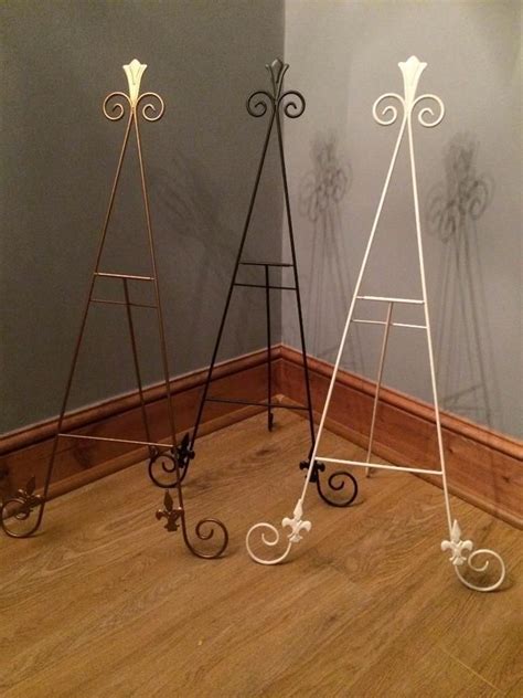 Finer details are important and easels can often be overlooked as a fundamental accessory to any wedding. Details about WHITE GOLD BLACK SILVER 36" / 3ft IRON EASEL ...
