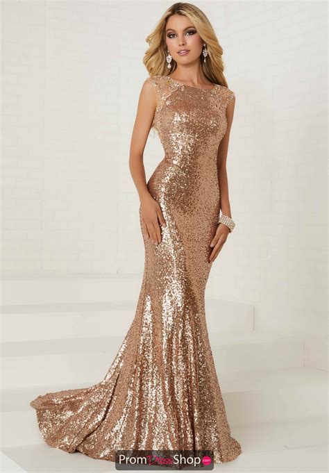 Tiffany Prom Dresses Gold Dresses Long Fitted Prom Dresses Gold
