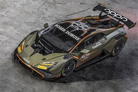 Lamborghini Squadra Corse Presents The New Hurac N Super Trofeo Evo