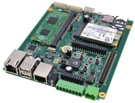 Industrial Sbc Builds On Raspberry Pi Compute Module